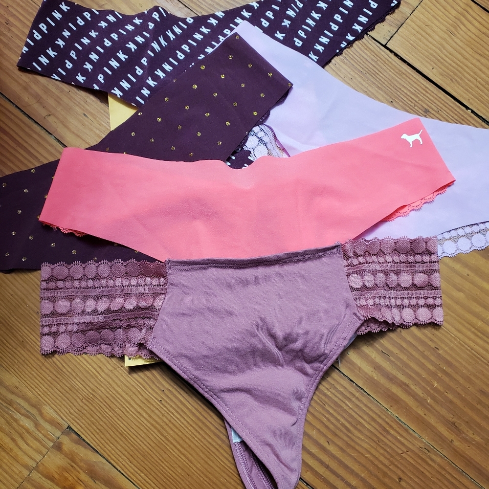 Pink Victoria's Secret underwear set #1